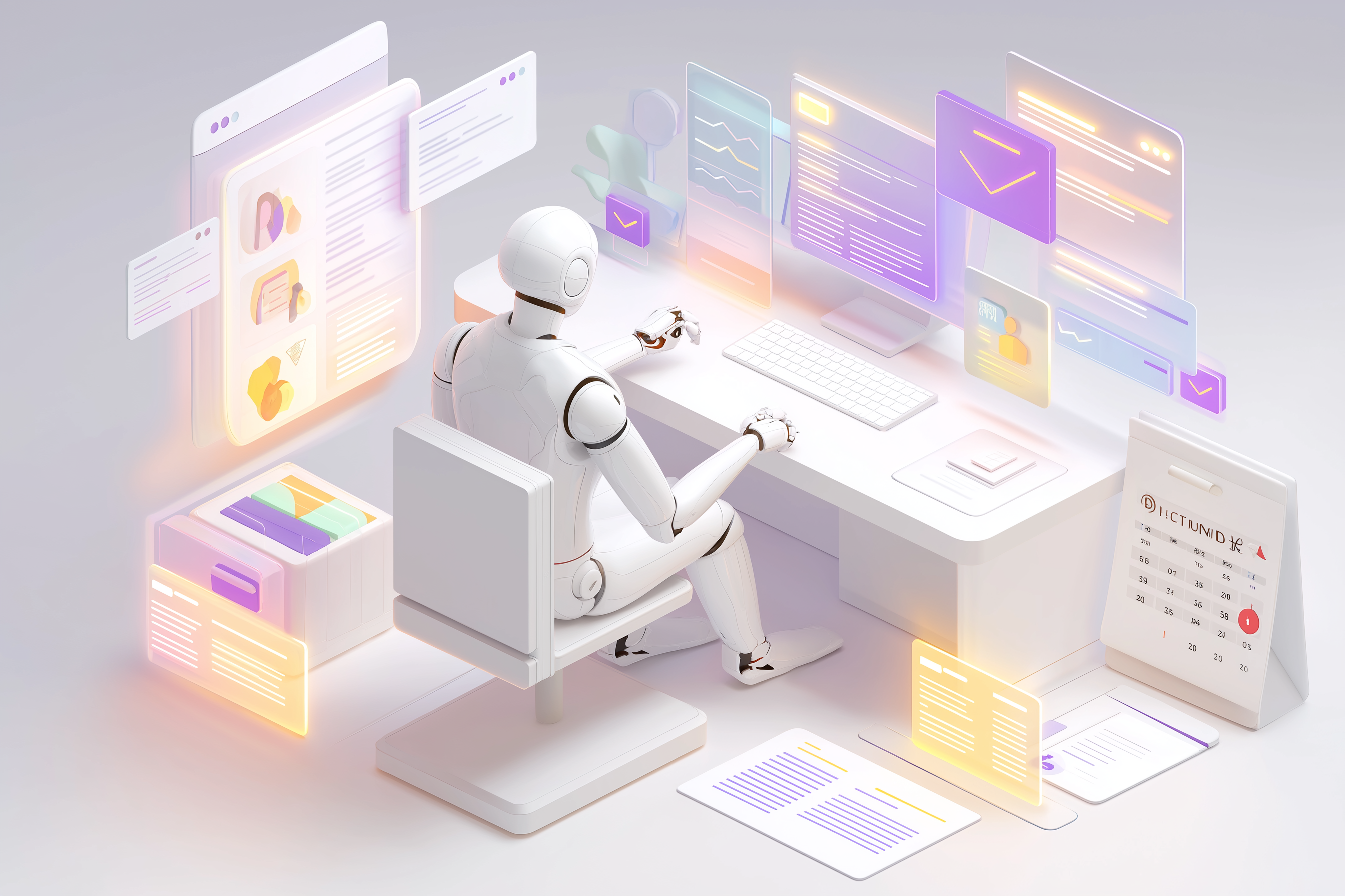 AI sales assistant interface for professional business use